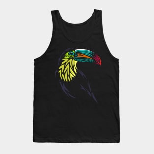 Tribal toucan Tank Top